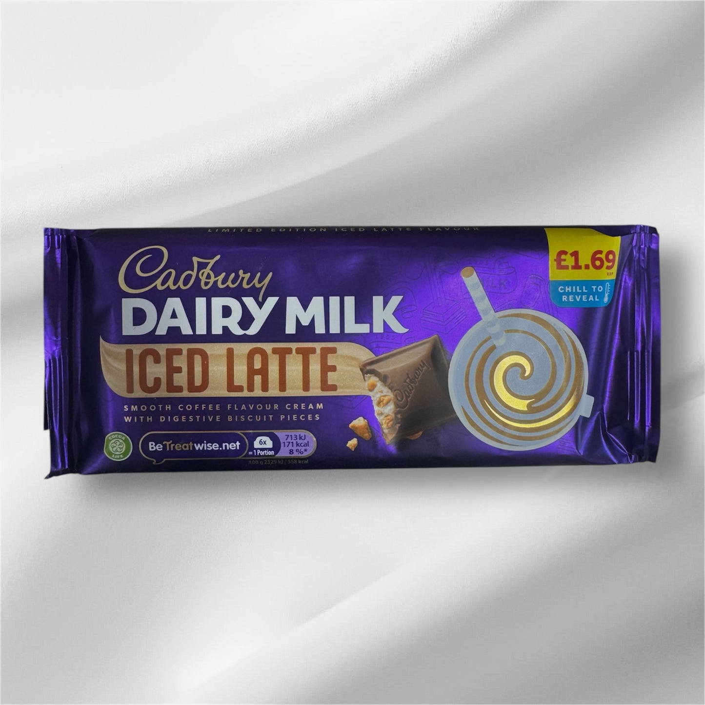 Iced latte dairy milk bar