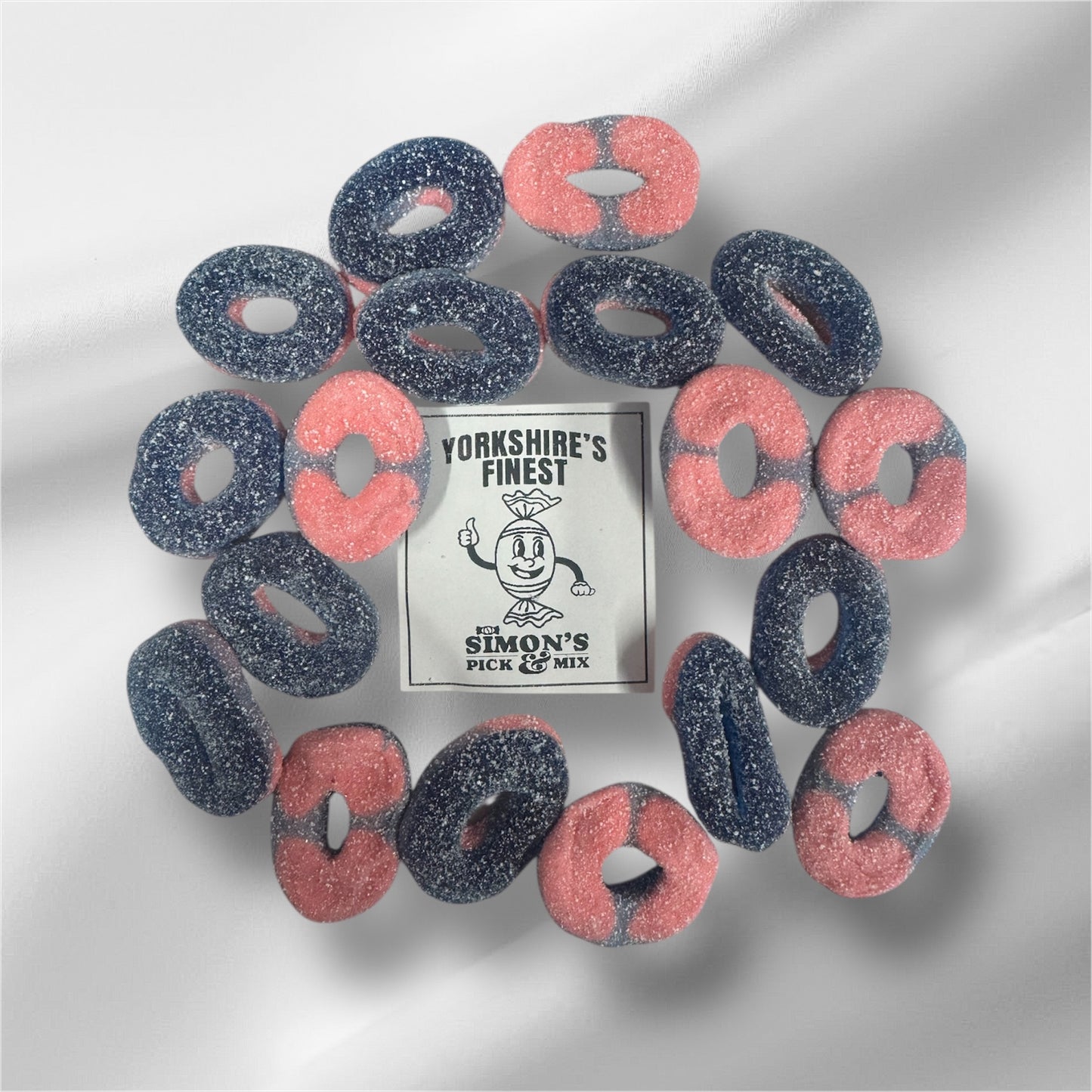 Sour blueberry rings