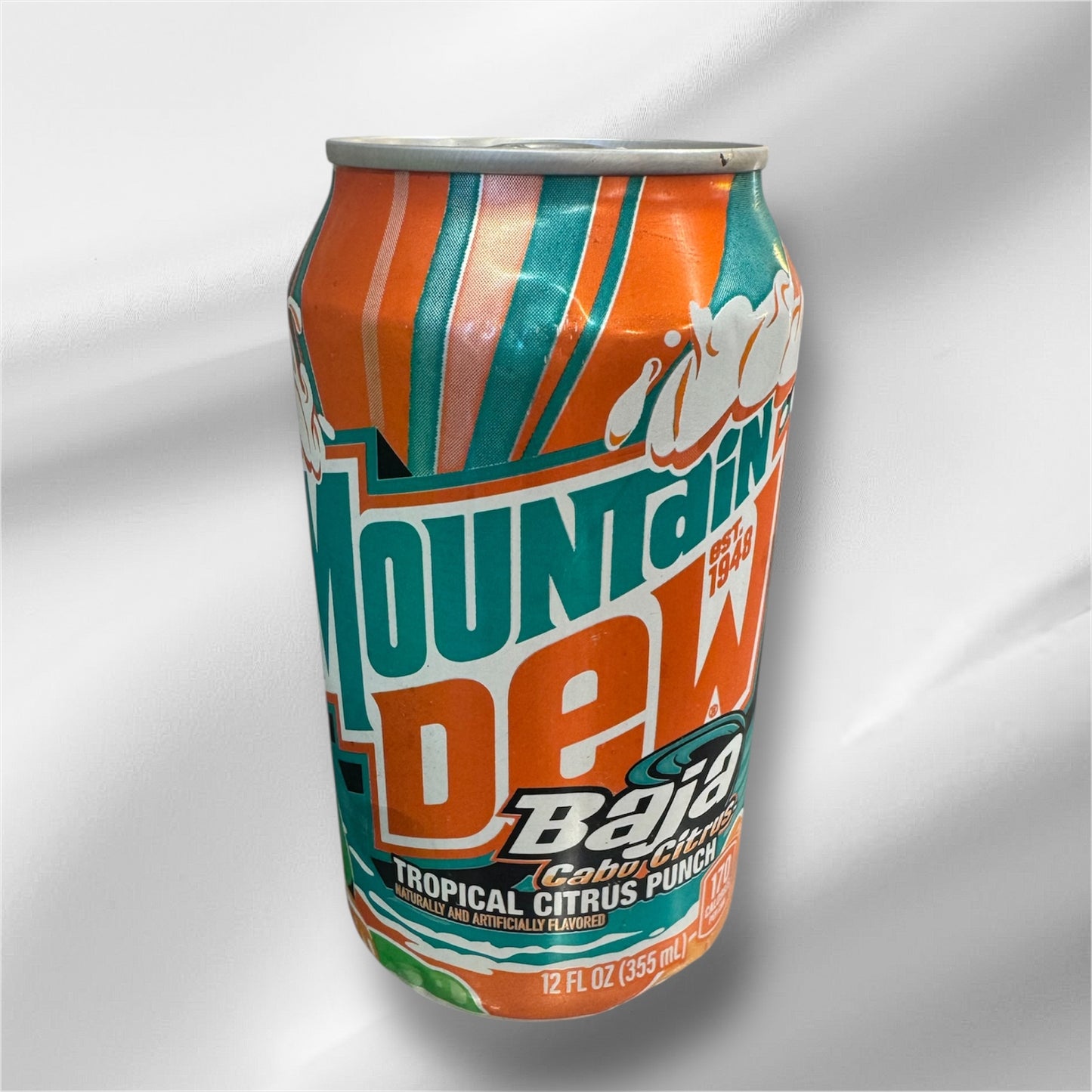 Mountain Dew Baja Cabu Citrus Tropical punch