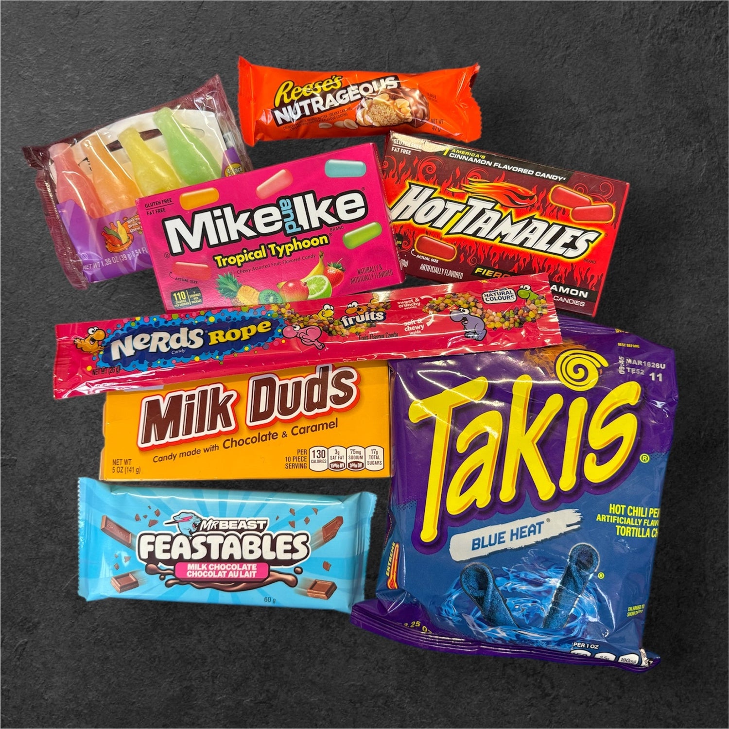 International sweets and snacks