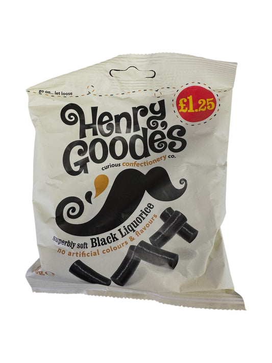 Henry Goodies soft black liquorice