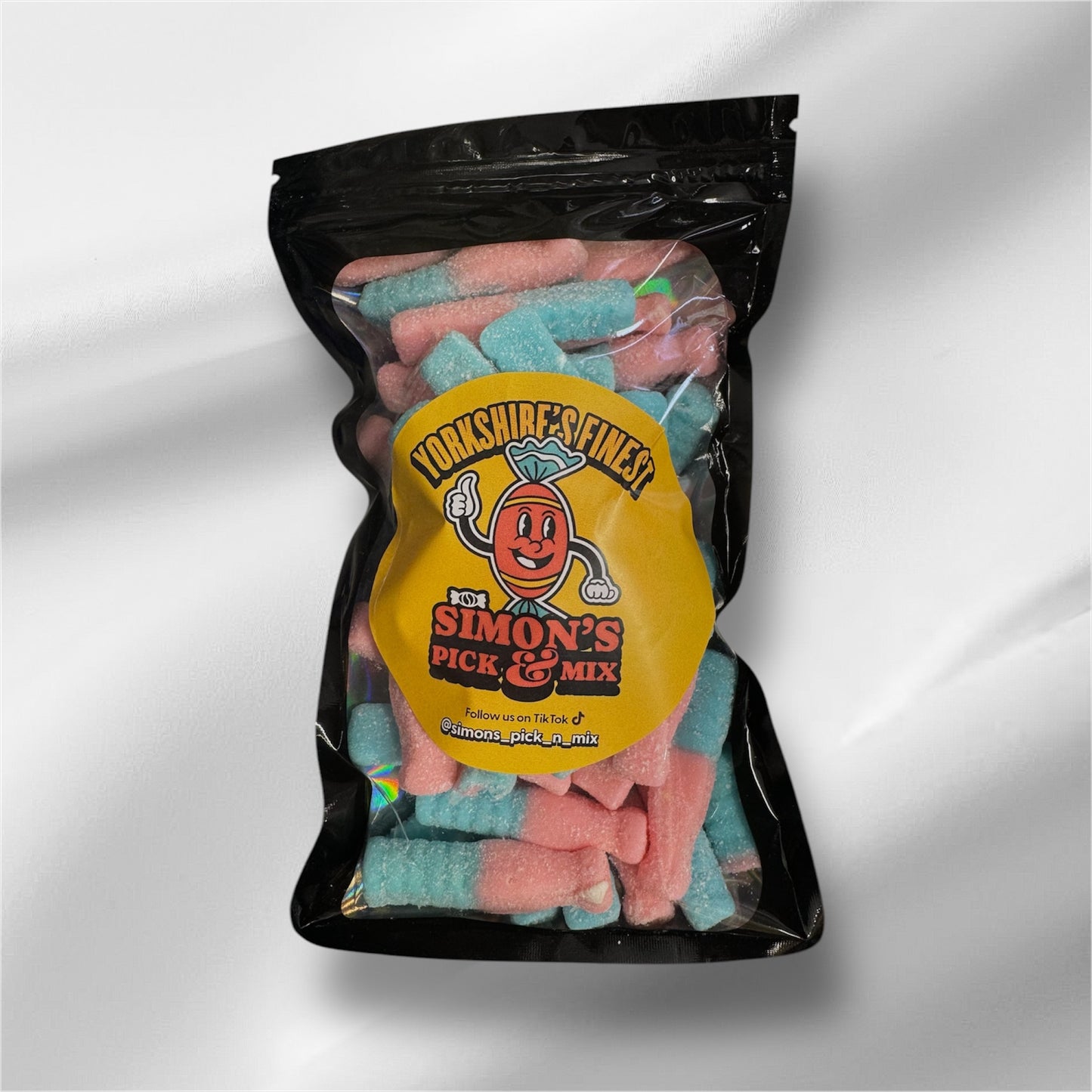 Fizzy Bubblegum bottles