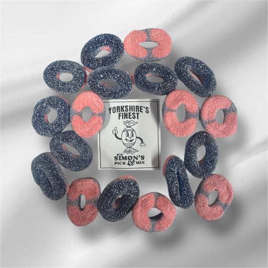 Sour blueberry rings