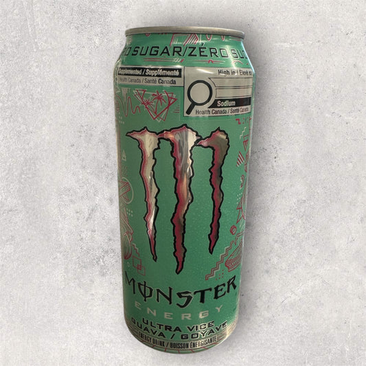 Monster Ultra vice Guava.
