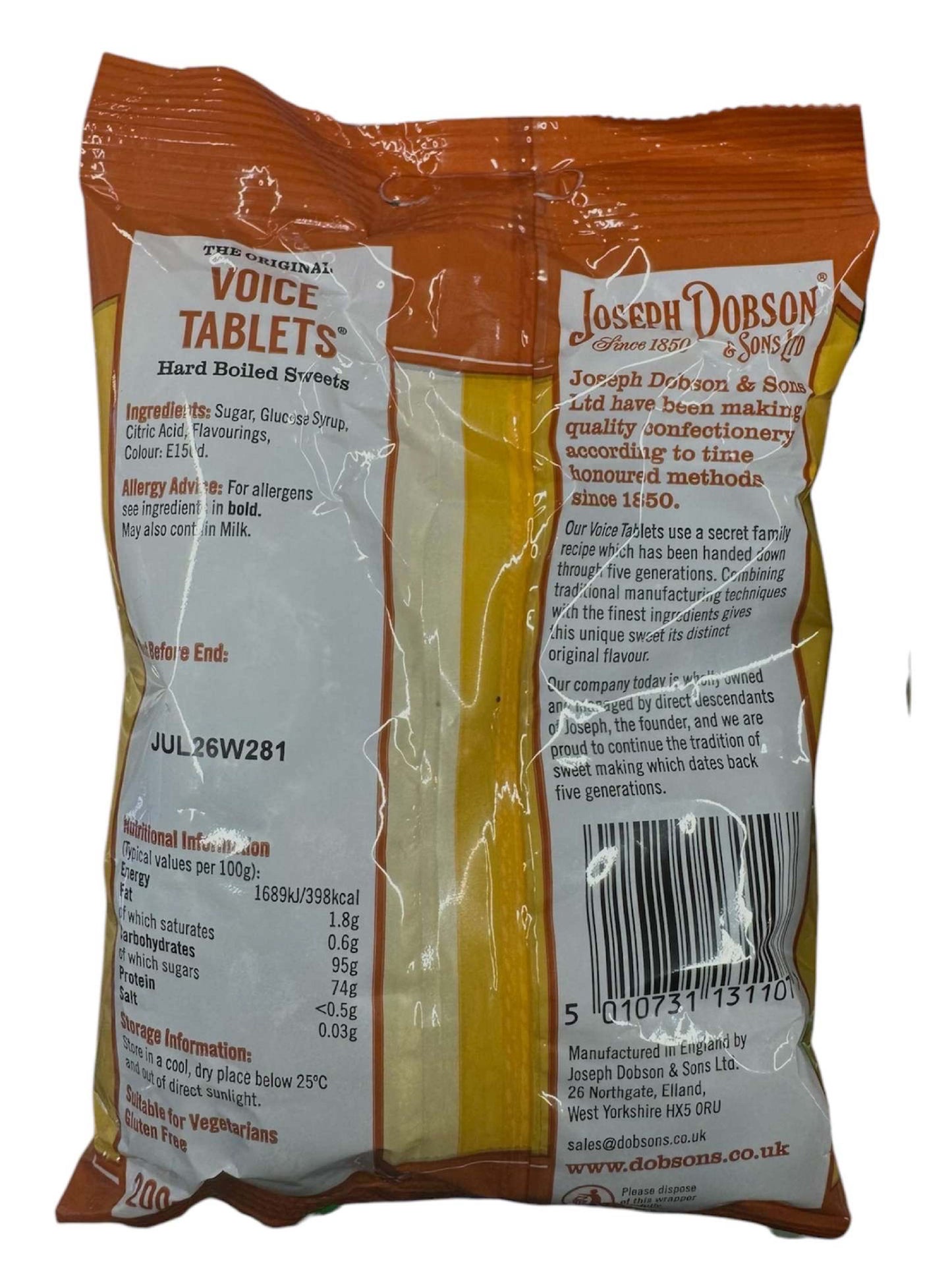 Voice tablets